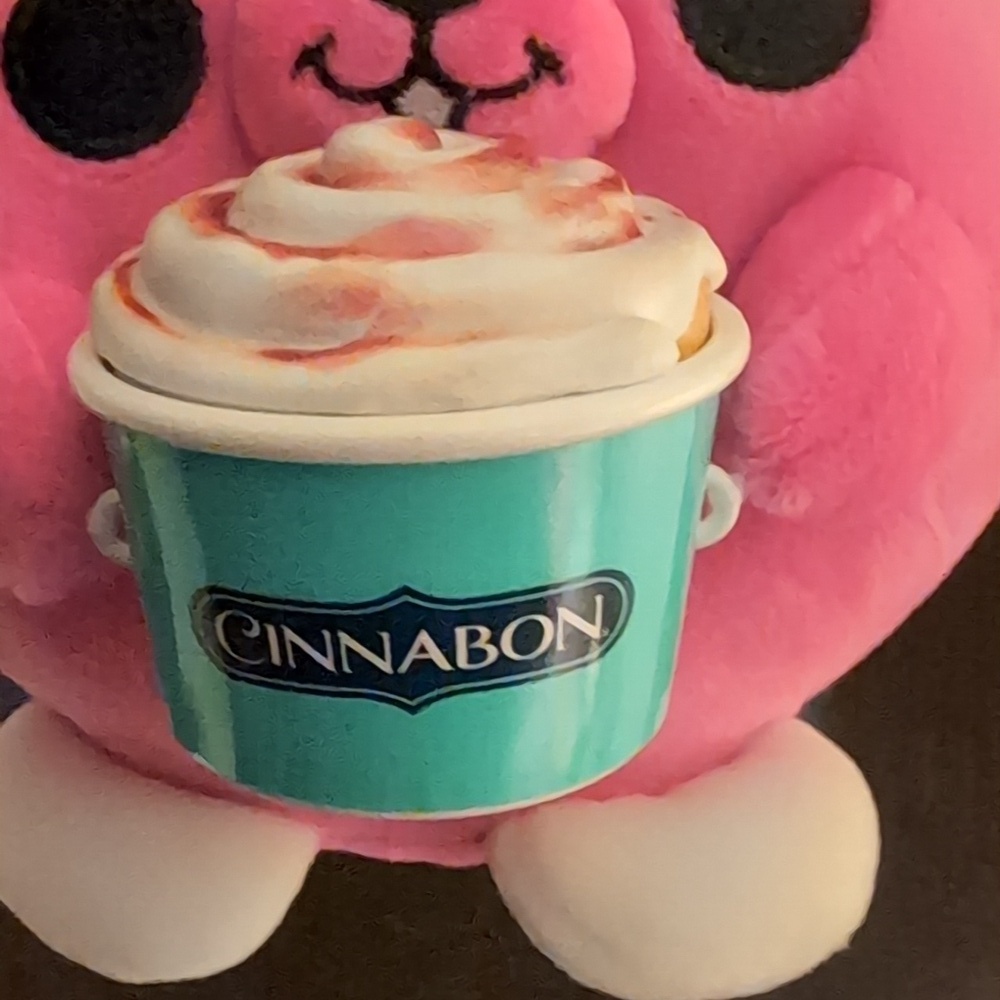 Zuru Snackles Brittany the Bunny  Plush with Cinnabon Cupcake. - Picture 2 of 8